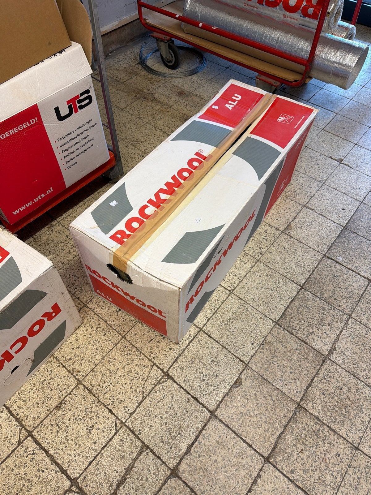 Rockwool ALU isolatieplaten, Ophalen, ., Nieuw, Steenwol