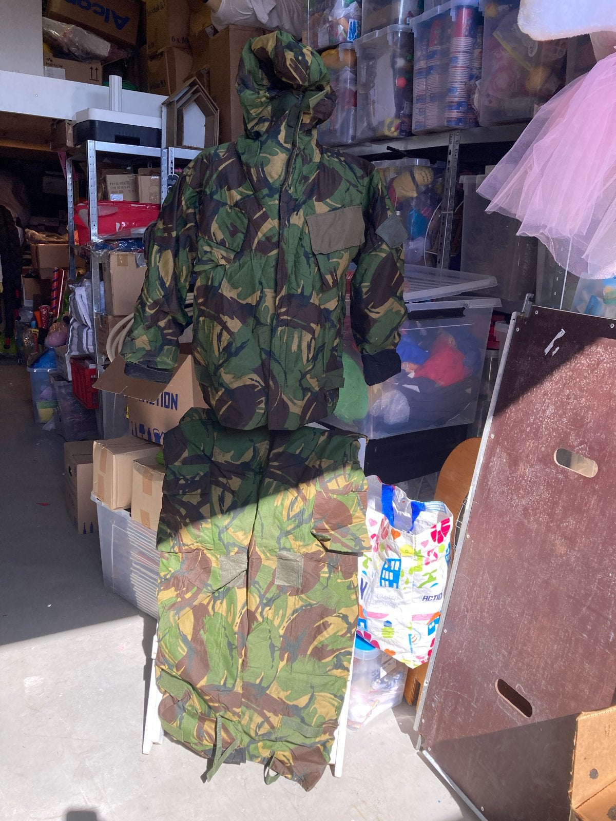 Militair camouflagepak - jas en broek, Ophalen of Verzenden, Nieuw