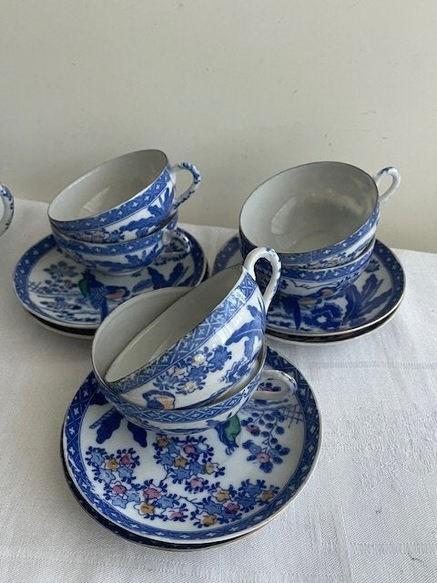 Antiek Chinees Thee servies, Antiek en Kunst, Ophalen of Verzenden