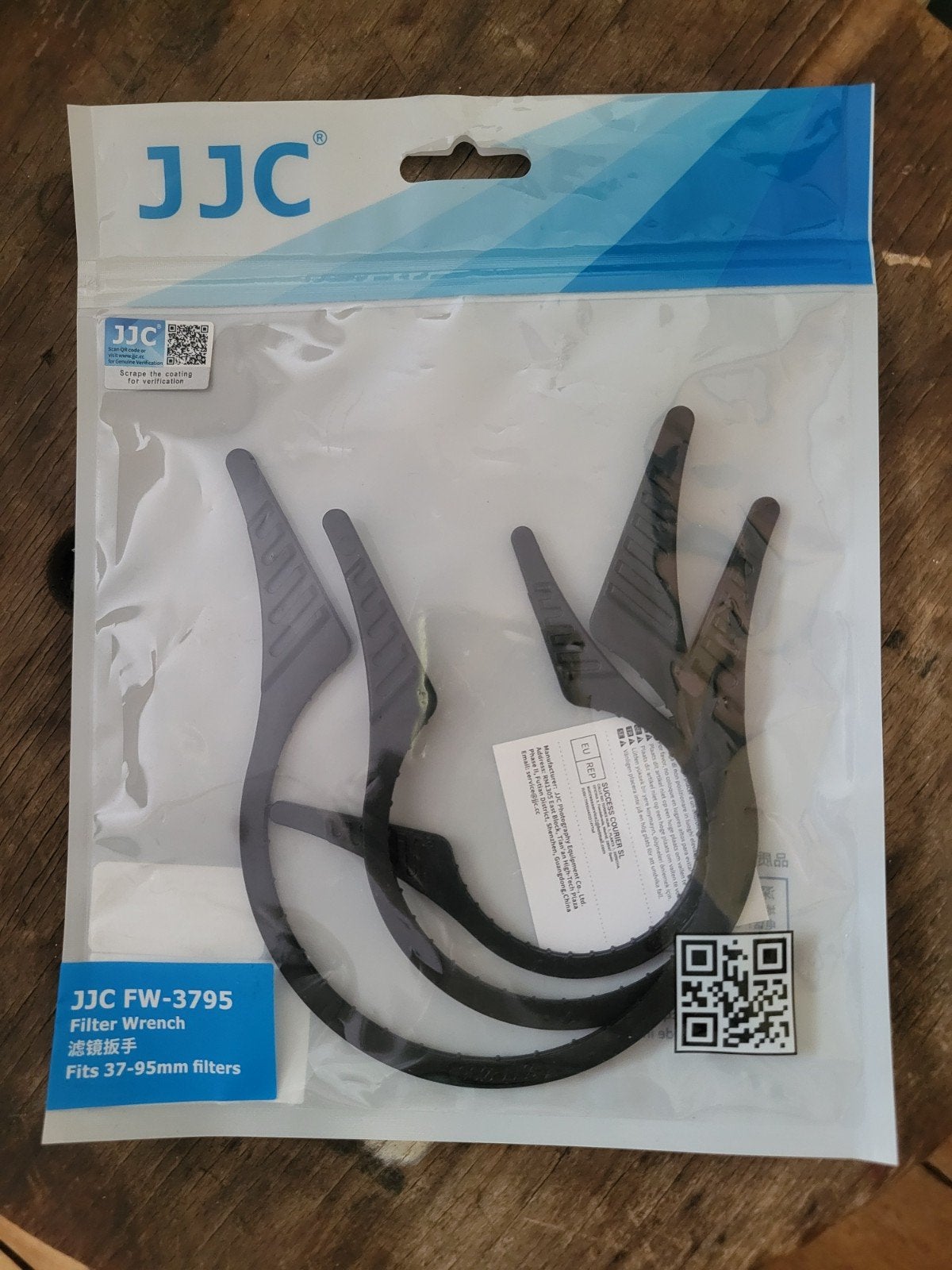 JJC filtertang filter wrench, Ophalen