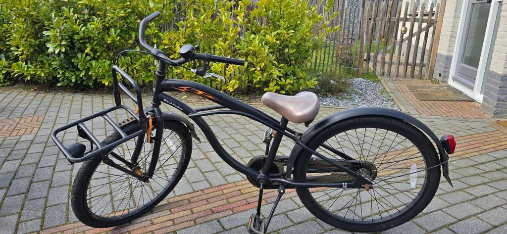 Popal Black Fighter 24 inch - Gebruikt met schade, Fietsen en Brommers, Ophalen, Gebruikt, 24 inch, Popal