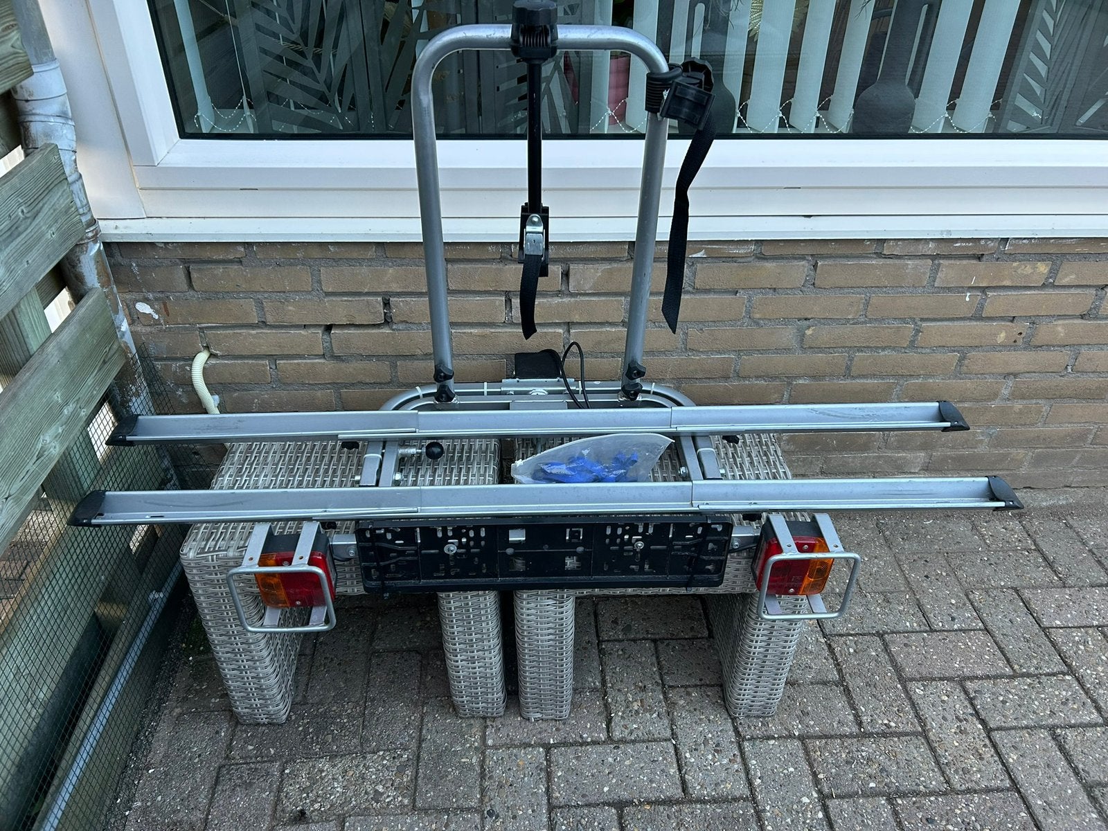 Fietsendrager, Ophalen, Gebruikt, Trekhaakdrager