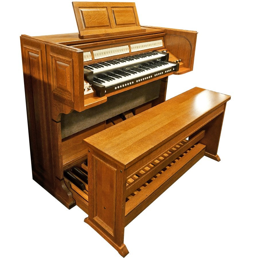 Johannus Sweelinck 20 Donker Eiken - Occasion, Muziek en Instrumenten, Orgels, 2 klavieren, Gebruikt, Ophalen of Verzenden, Orgel