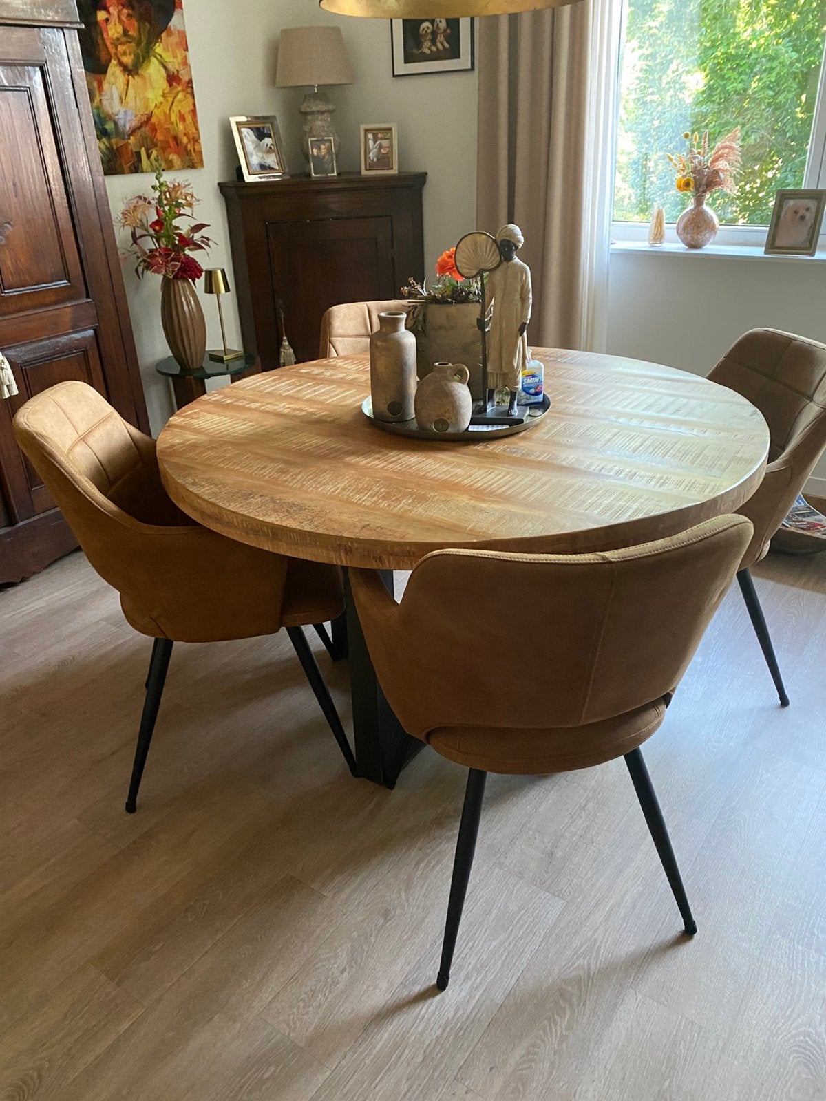Eetkamerstoelen Zala, Huis en Inrichting, Ophalen of Verzenden, Zo goed als nieuw, Rechthoekig, 50 tot 100 cm
