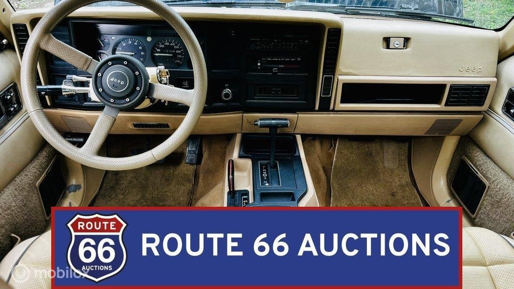 Jeep Comanche Laredo 4x4 | 1988 | Route 66 Auctions, Auto's, Jeep, Overige carrosserieën, Zwart, Bedrijf
