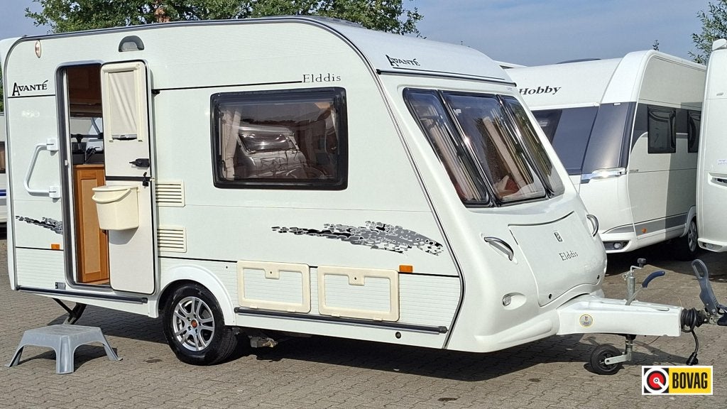 Elddis Avante 362 incl. voortent en mover !, Caravans en Kamperen, Schokbreker, Standaardzit, Elddis, Tot en met 2