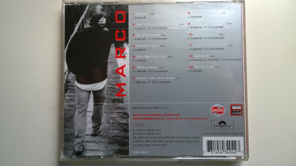 Marco Borsato - Luid En Duidelijk, Ophalen of Verzenden, Zo goed als nieuw, Pop