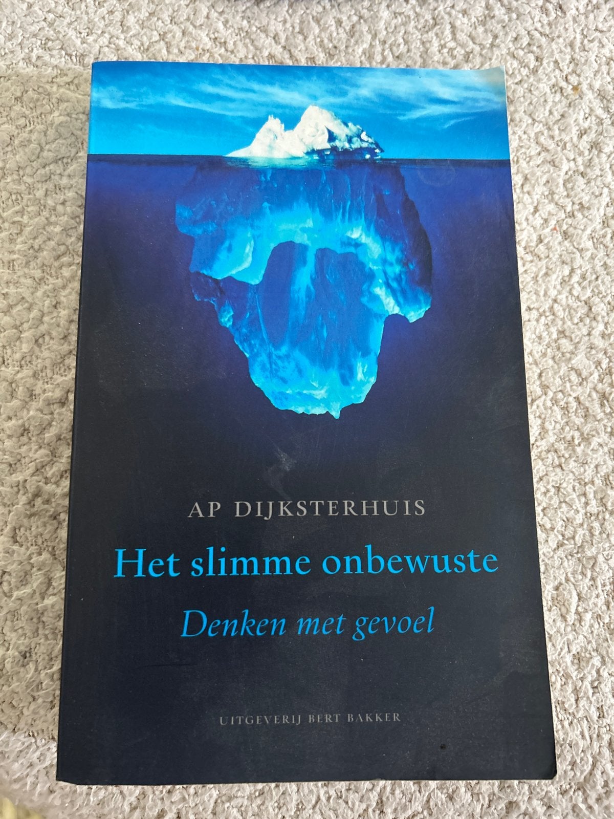 Het slimme onbewuste - Denken met gevoel (AP Dijksterhuis), Boeken, Ophalen of Verzenden, Gelezen, Cognitieve psychologie