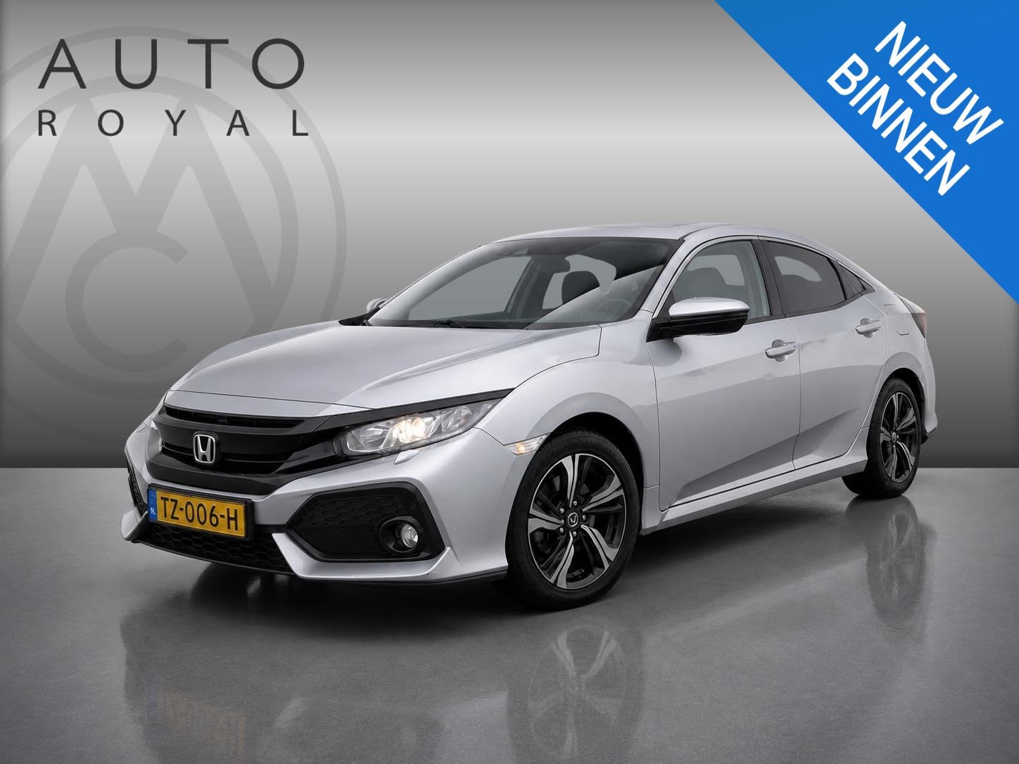 Honda Civic 1.0 i-VTEC Elegance NAVIGATIE | STOELVERWARMING, Auto's, Dealer onderhouden, Stof, Gebruikt, Euro 6