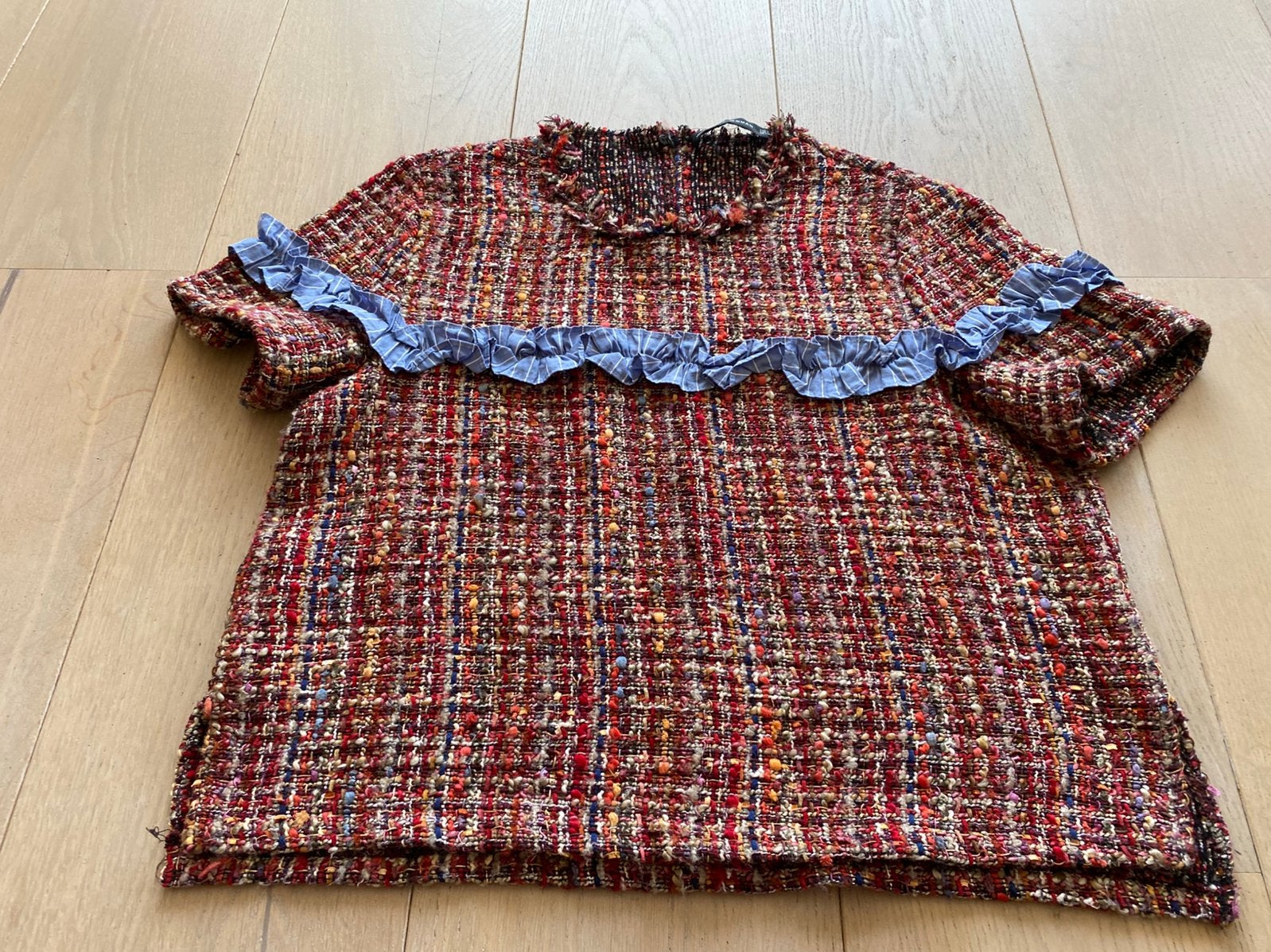 Zara L nieuwstaat, Ophalen of Verzenden, Zo goed als nieuw, Maat 42/44 (L), Rood