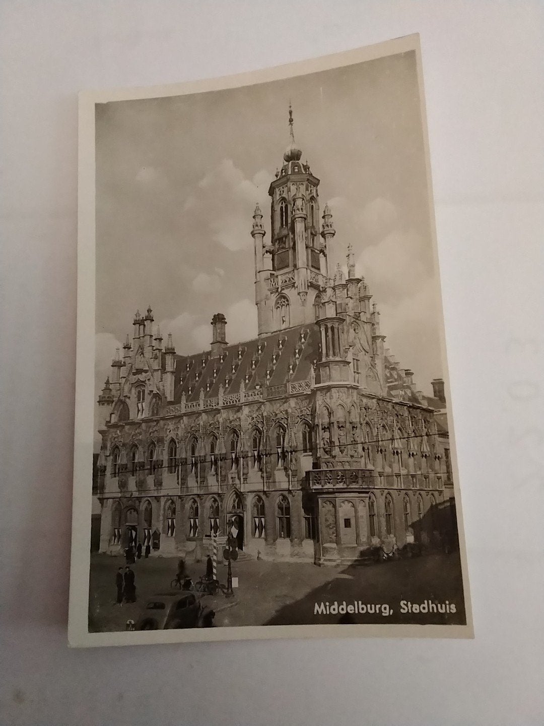 Oude Ansichtkaart Middelburg Stadhuis, Ophalen of Verzenden, Voor 1920, Ongelopen, Zeeland