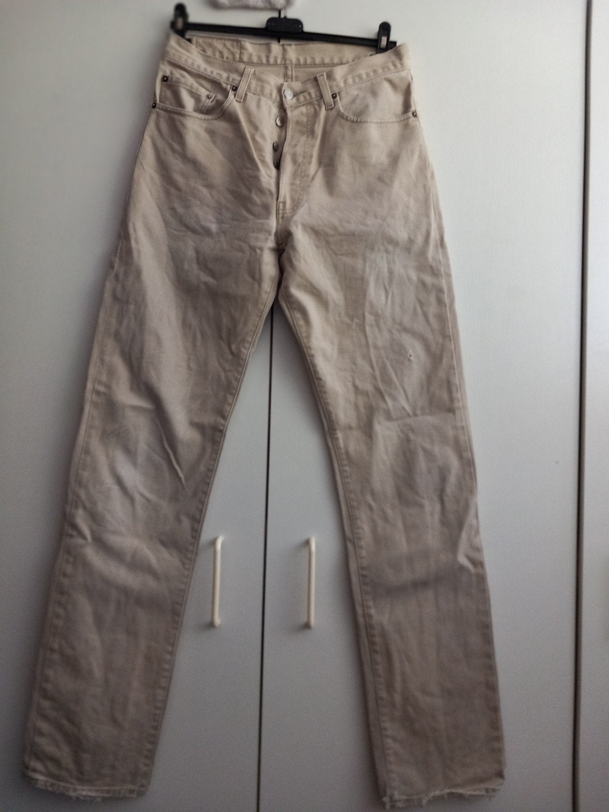 LEVI STRAUSS JEANS BEIGE 32 36 Levi's, Ophalen of Verzenden, Zo goed als nieuw, Overige kleuren, W33 - W34 (confectie 48/50)