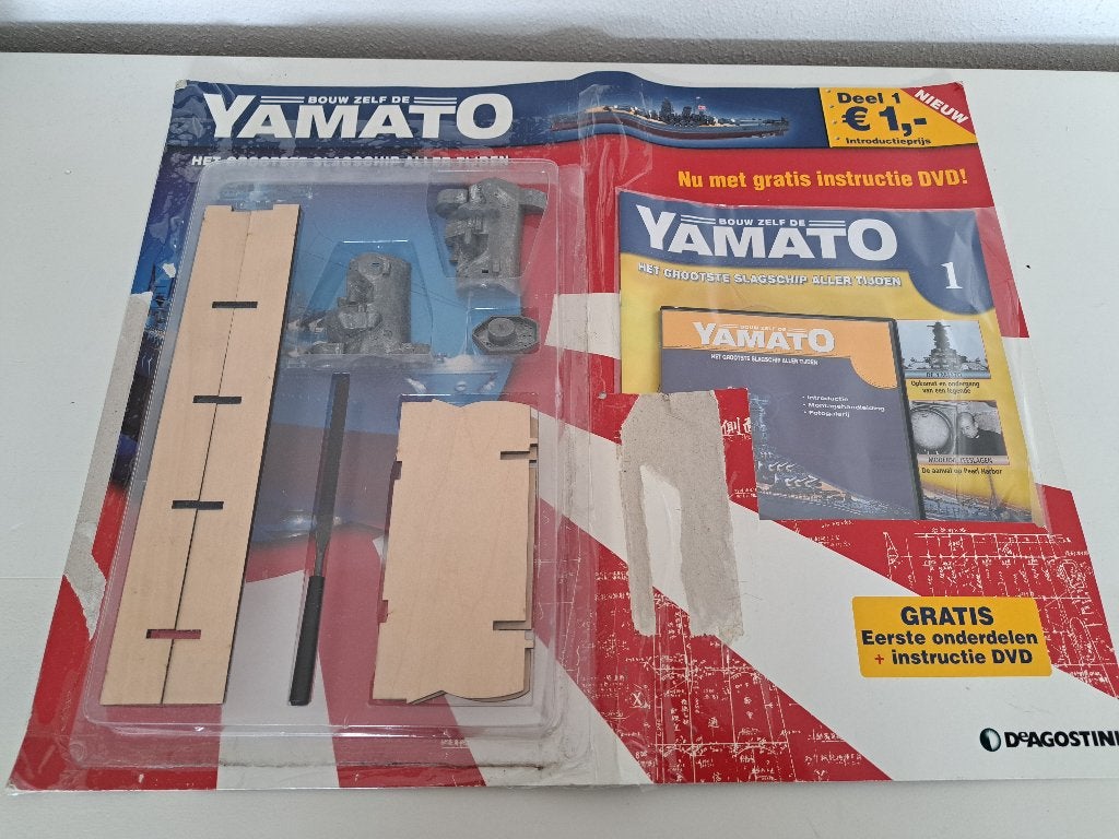 1:250 DeAGOSTINI Yamato - Compleet Bouwpakket (Ongeopend), Hobby en Vrije tijd, Modelbouw | Boten en Schepen, Ophalen of Verzenden
