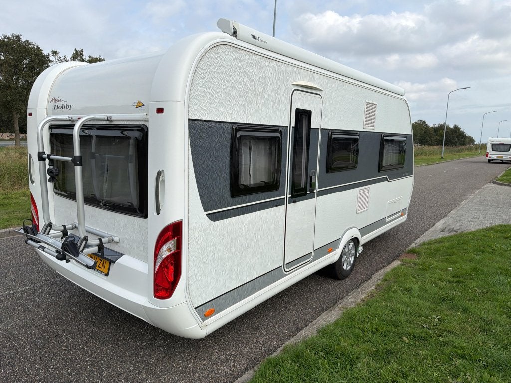 Hobby De Luxe 495 UL, Caravans en Kamperen, Schokbreker, Rondzit, Hobby, Bedrijf