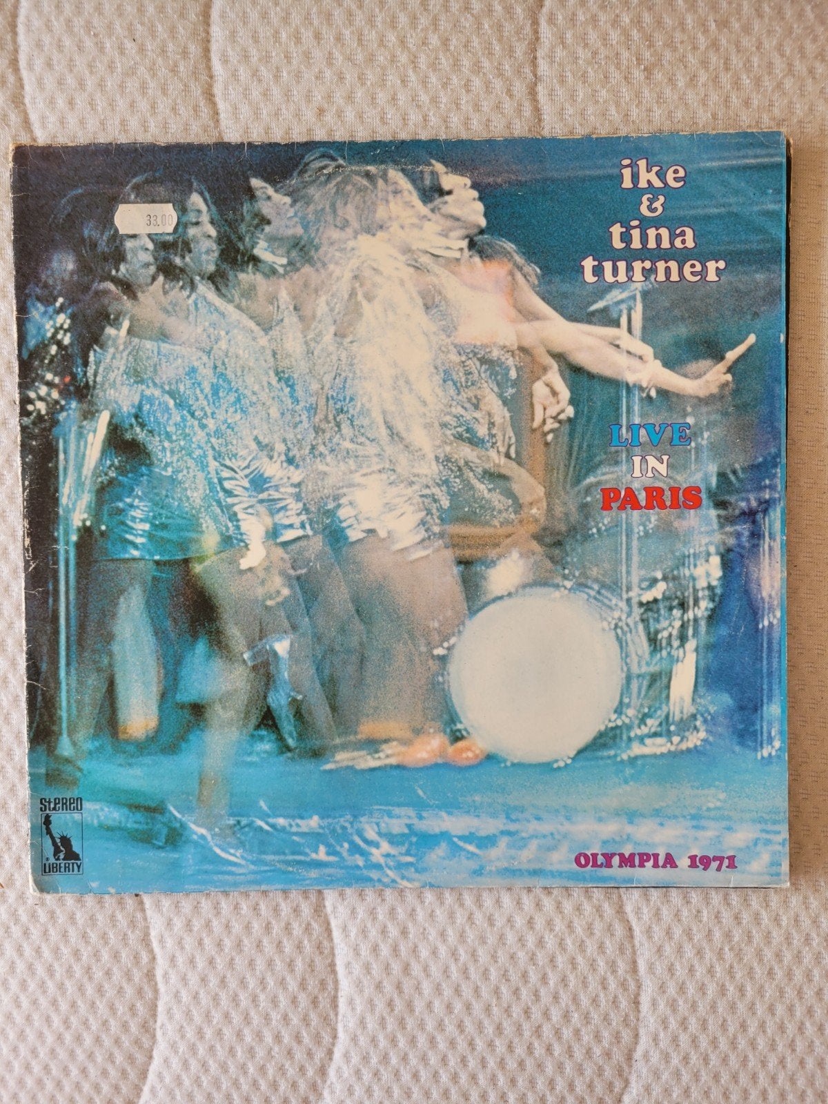 Ike & Tina Turner - Live in Paris (Olympia 1971) LP, Gebruikt, Pop, Ophalen of Verzenden, 12 inch