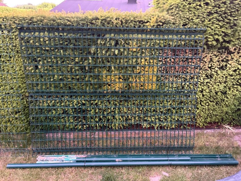 Betafence Bekafor Classic panelen met palen, Tuin en Terras, Gaas en Draad, Ophalen, Gebruikt, Minder dan 10 meter, Gaas