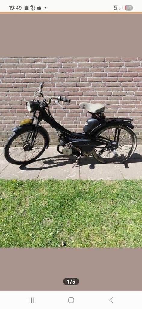 Kaptein Mobylette ruilen., Fietsen en Brommers, Ophalen, Gebruikt, Maximaal 45 km/u, 125 cc