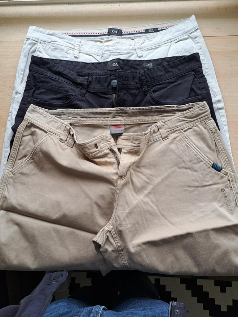 VERKOCHT Partij korte herenbroeken en jeans (6 stuks) - Dive, W36 - W38 (confectie 52/54), Overige kleuren, Verzenden, Diverse merken