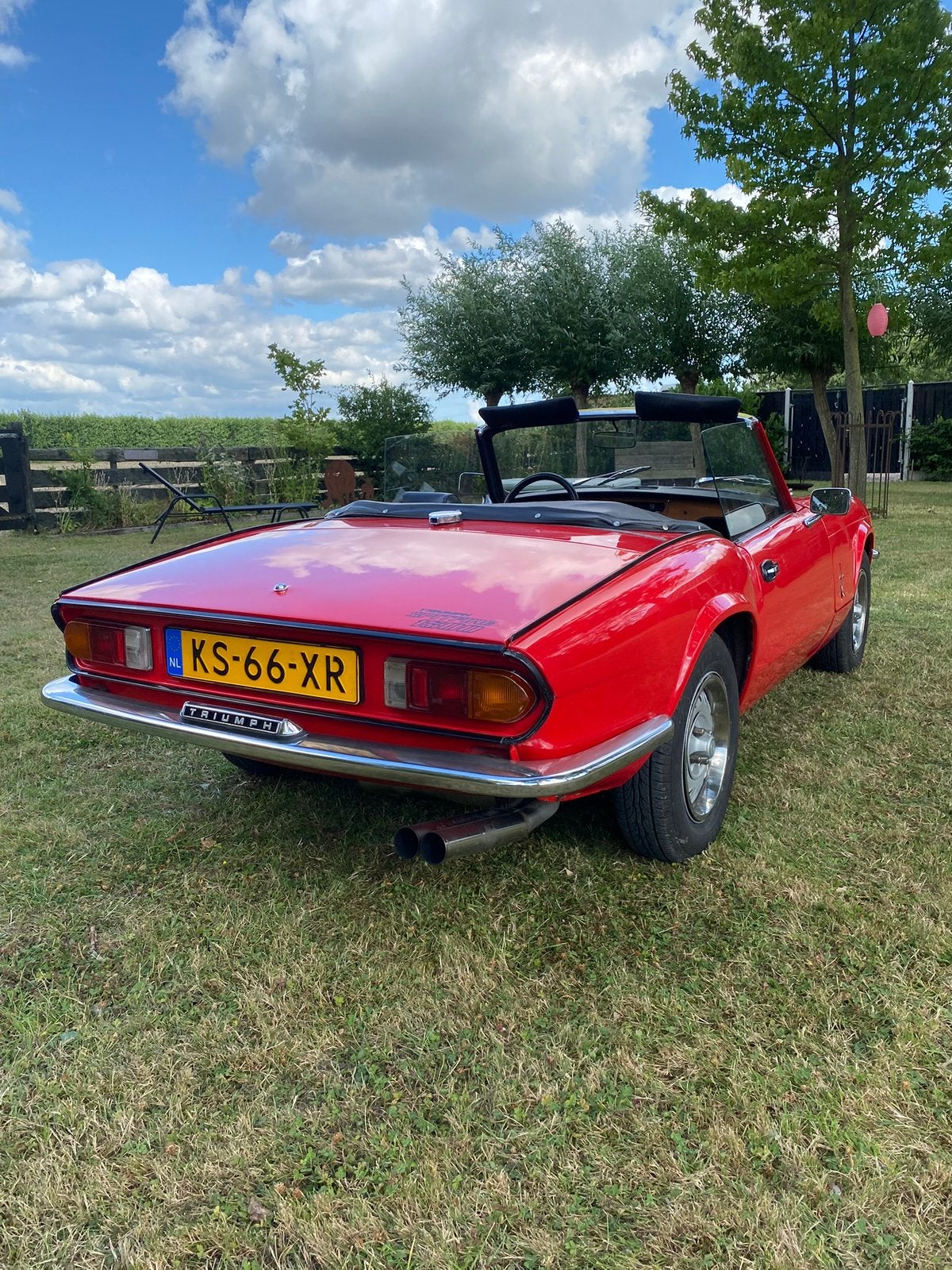 Triumph Spitfire 1.5 TC 1978 Rood, foto 2