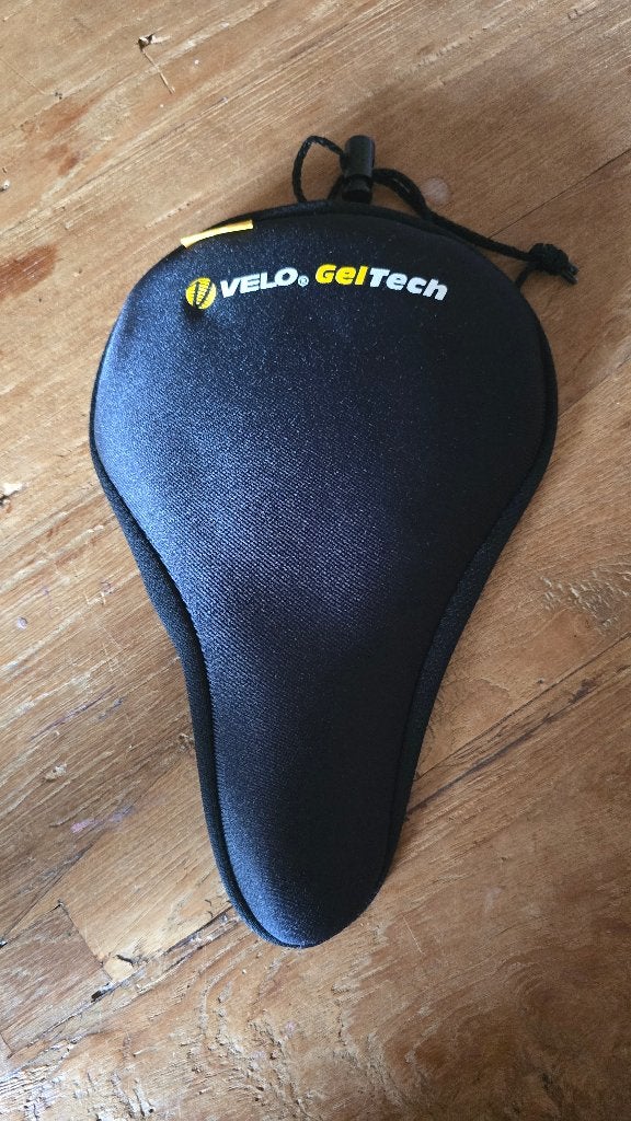 Velo Gel Tech zadelhoes, Ligfiets, Overige typen, Kunststof, Ophalen of Verzenden