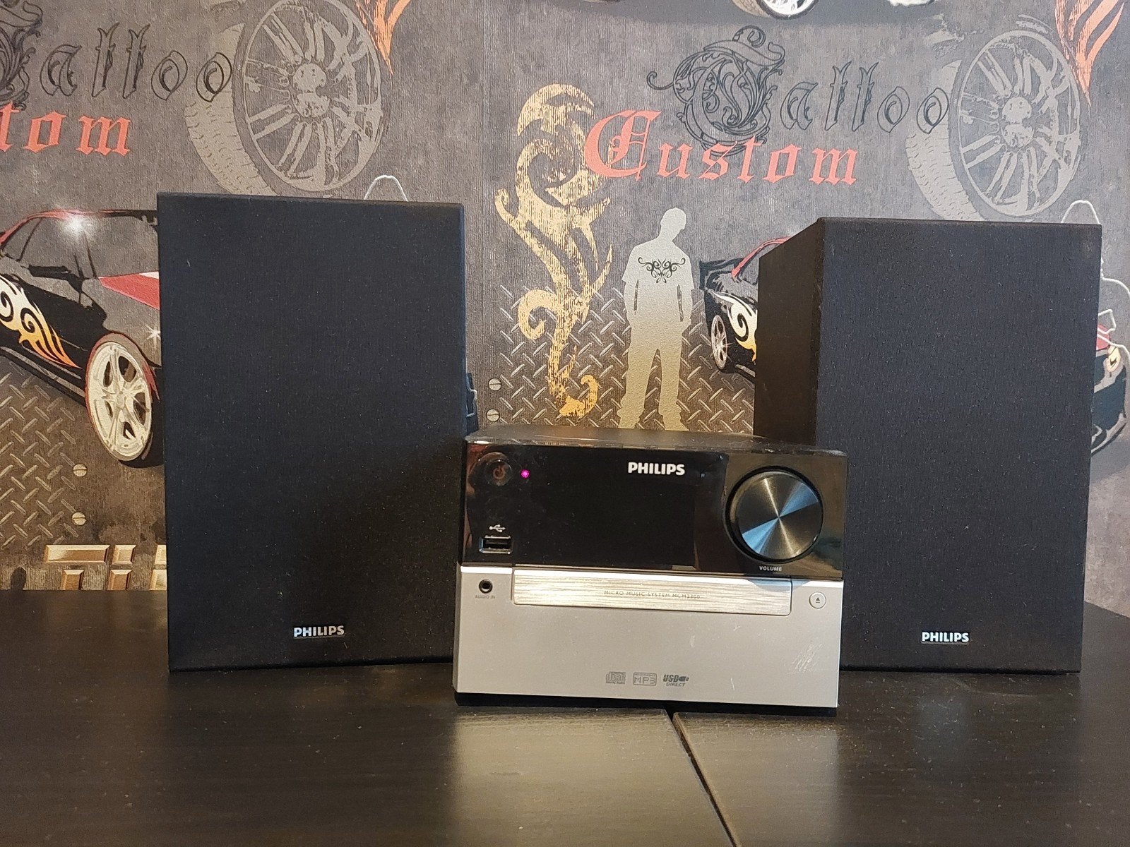 Philips Radio met CD-speler en USB-aansluiting, Ophalen, Philips, Gebruikt, Microset