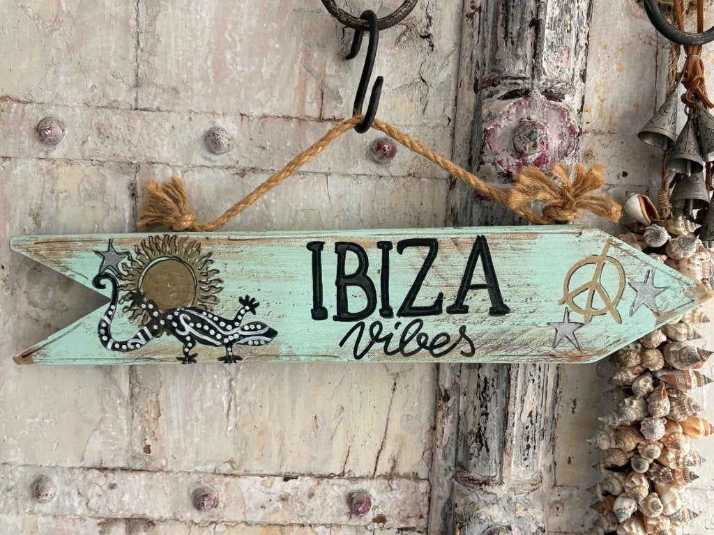 Wegwijzer bordje Ibiza van ByJootje, Ophalen of Verzenden, Nieuw