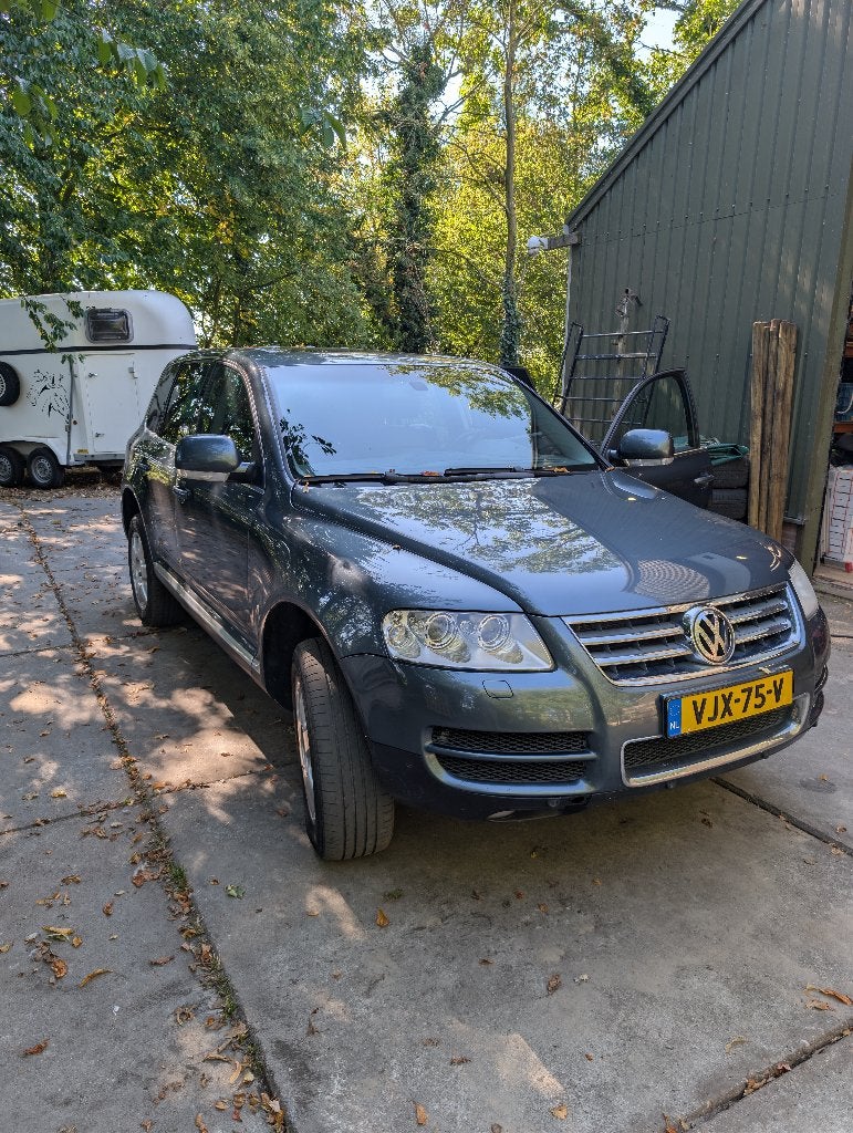 Touareg V10, Automaat, 4921 cc, Volkswagen, Leder