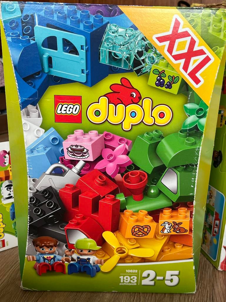 LEGO Duplo XXL Bouwstenen Set 10622 - 193 Stukjes, Kinderen en Baby's, Speelgoed | Duplo en Lego, Ophalen of Verzenden, Zo goed als nieuw