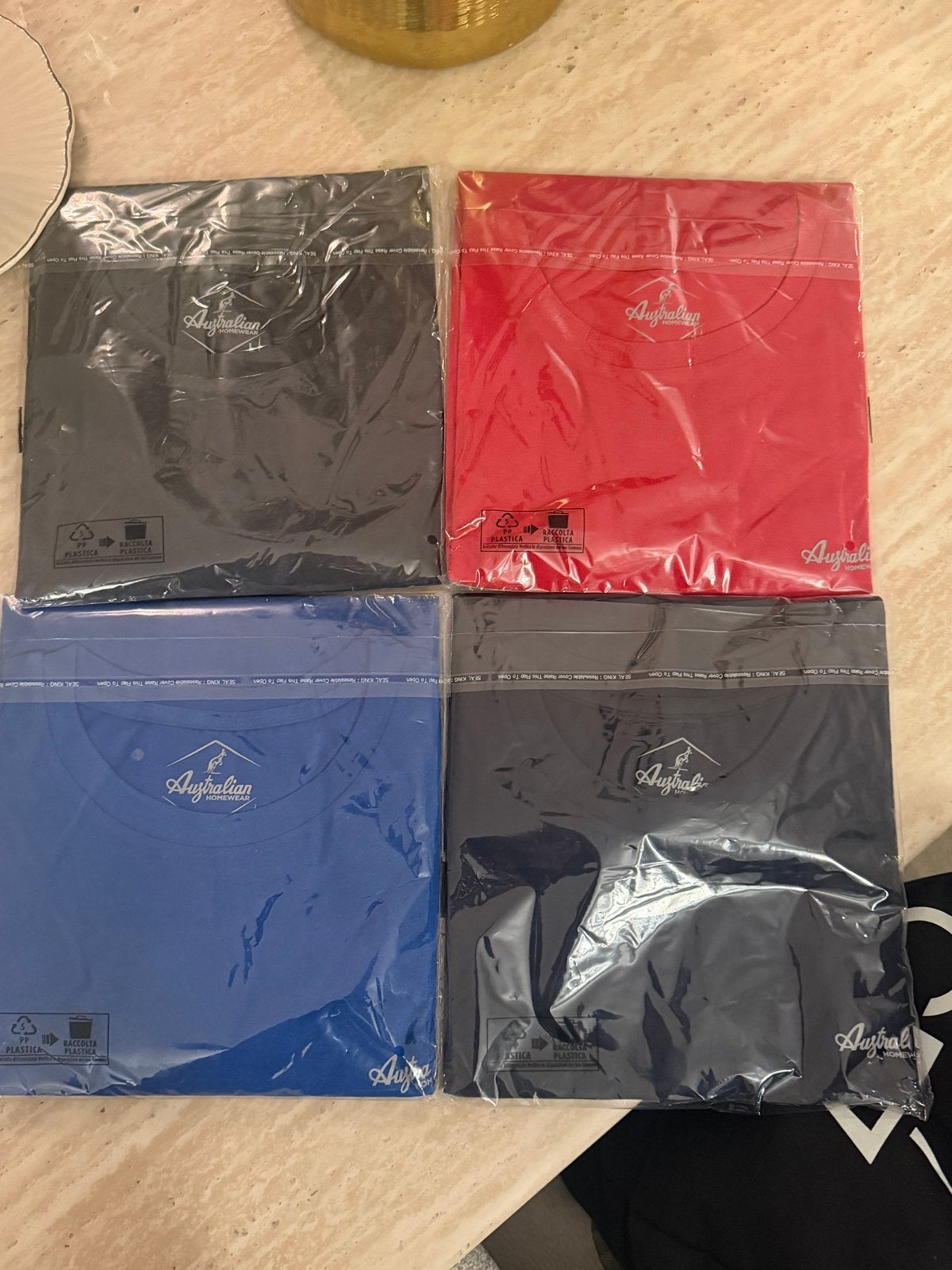Australian Homewear T-shirts - Diverse kleuren en maten, Ophalen of Verzenden, Nieuw, Overige maten, Meerkleurig
