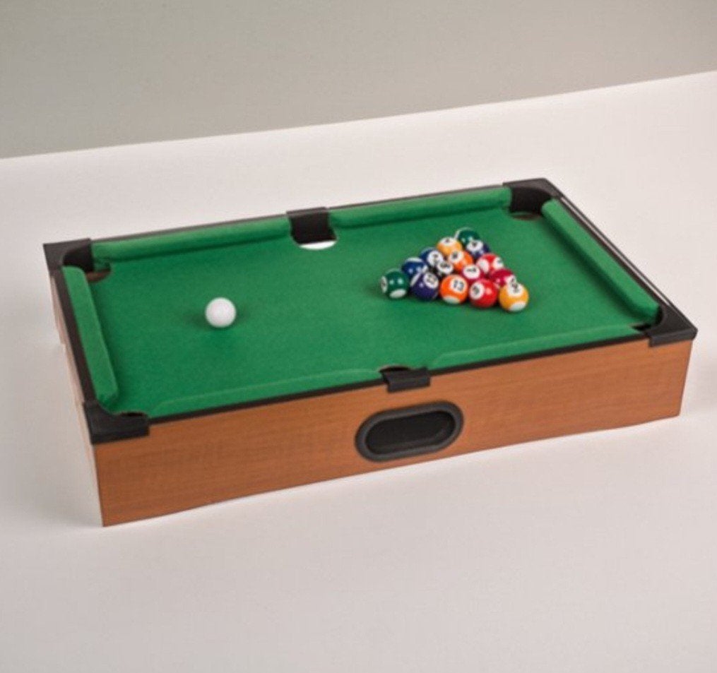 Mini pooltafel, Sport en Fitness, Biljarten en Poolen, Ophalen, Pooltafel