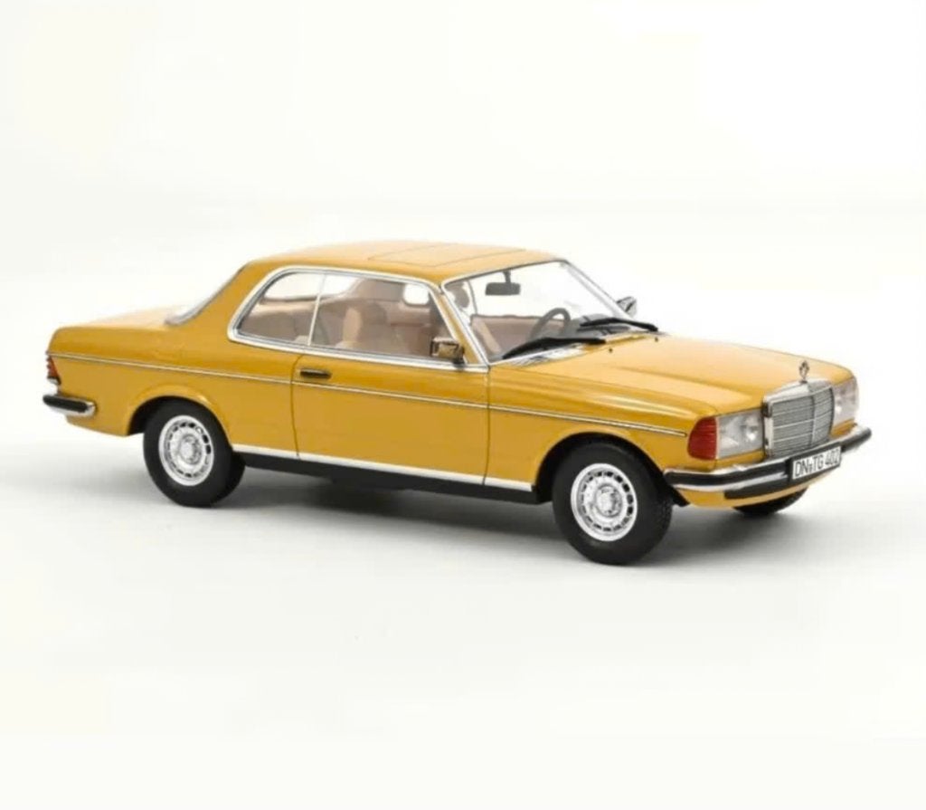 Mercedes Benz 280 CE 1980 Geel schaal 1/18 NOREV ref. 183985, Verzenden, Nieuw, Auto, Norev