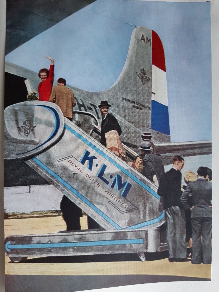 Luchtvaart, De Wereld (Nederland) van Boven, 1950, € 7,=, Ophalen of Verzenden, Zo goed als nieuw, Boek of Tijdschrift