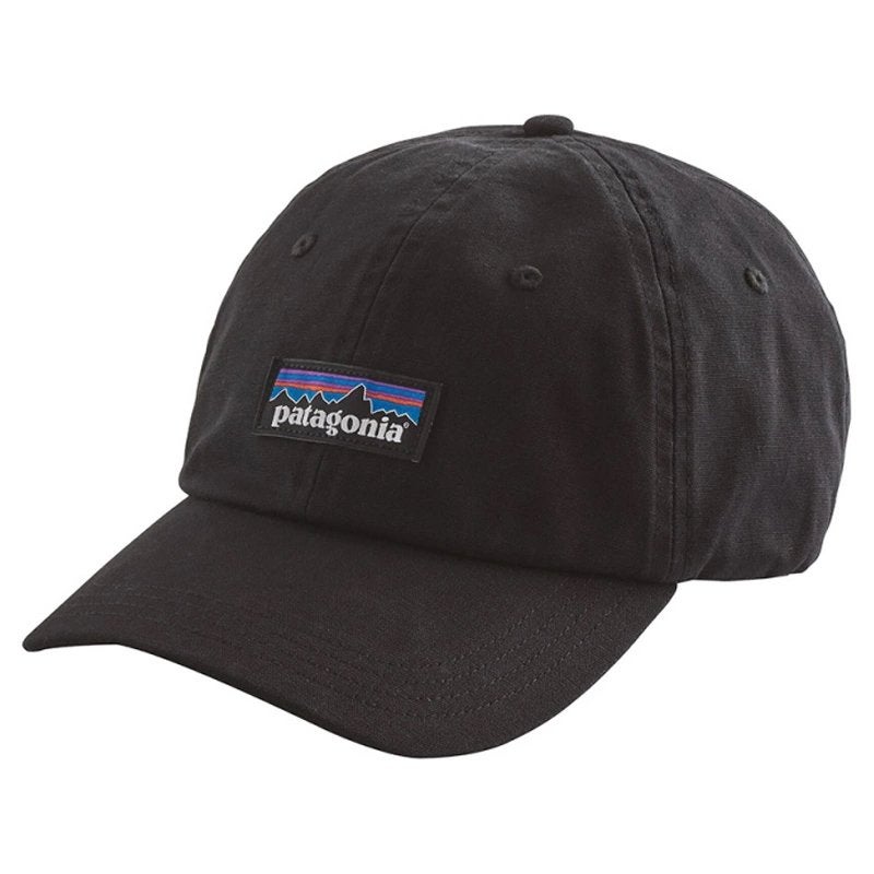 Patagonia P-6 Label Trad cap black Pet, Ophalen of Verzenden, Zo goed als nieuw, One size fits all, Pet