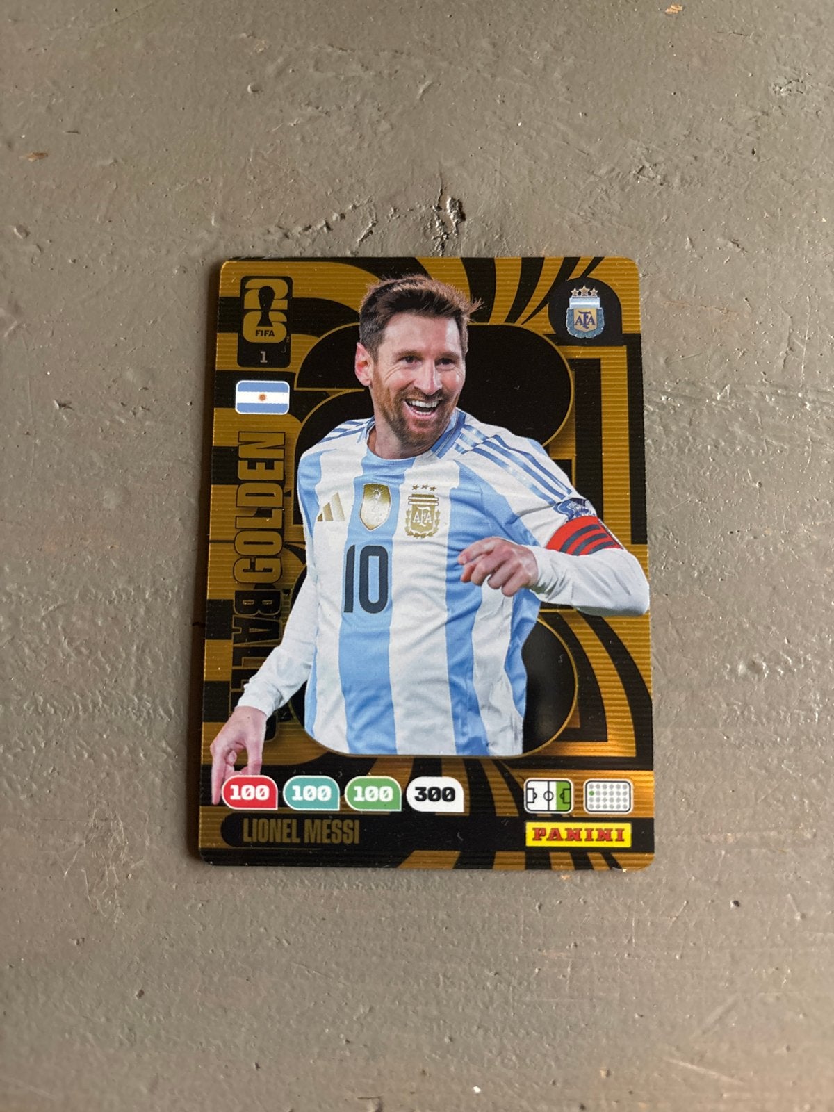 Lionel Messi Panini FIFA World Cup 2026 Adrenalyn XL Kaart, Verzamelen, Sportartikelen en Voetbal, Ophalen of Verzenden, Zo goed als nieuw