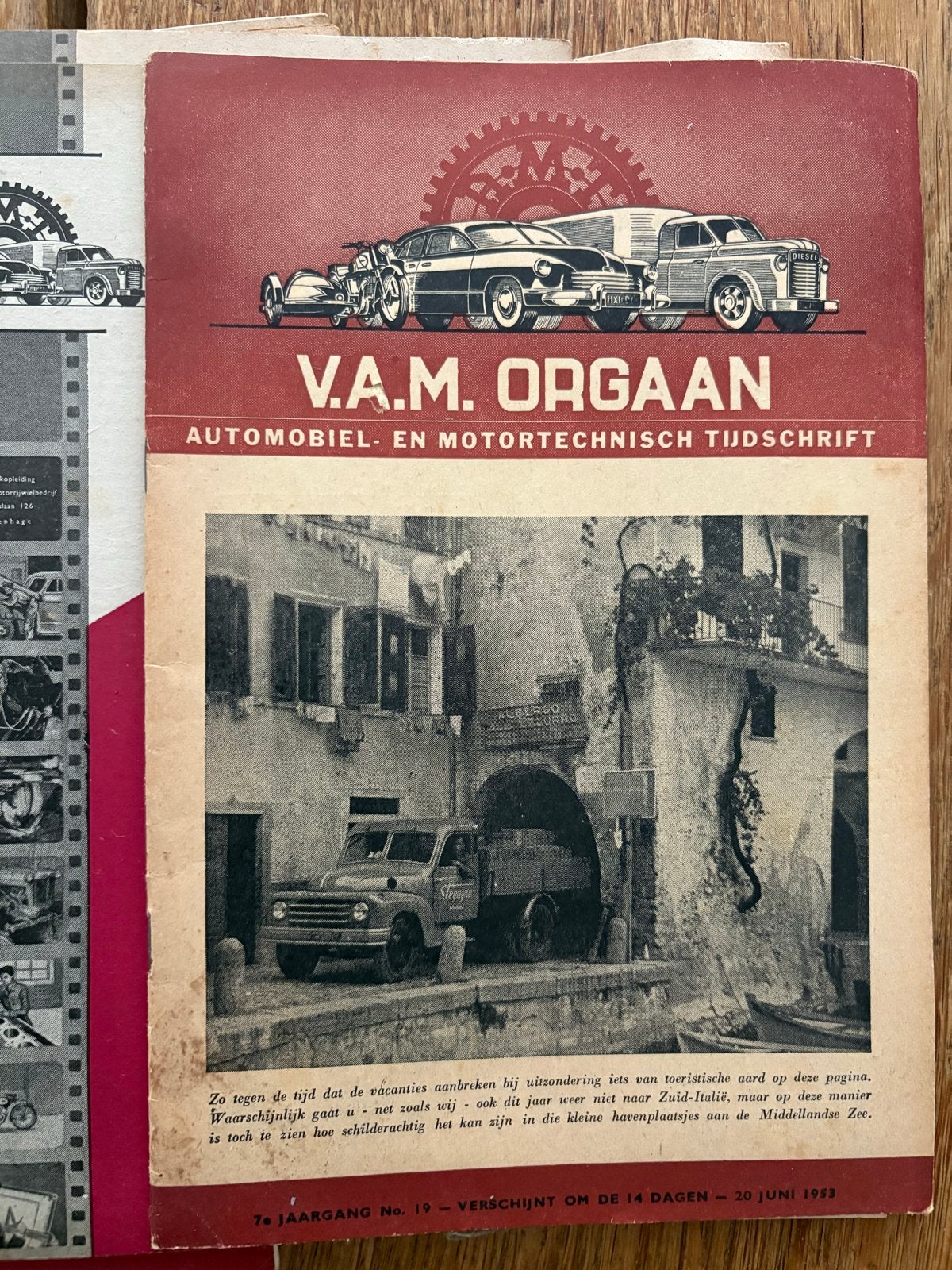 V.A.M.(20 x)Orgaan Automobiel en Motortechnisch Tijdschrift, Ophalen of Verzenden, Gelezen, Overige typen