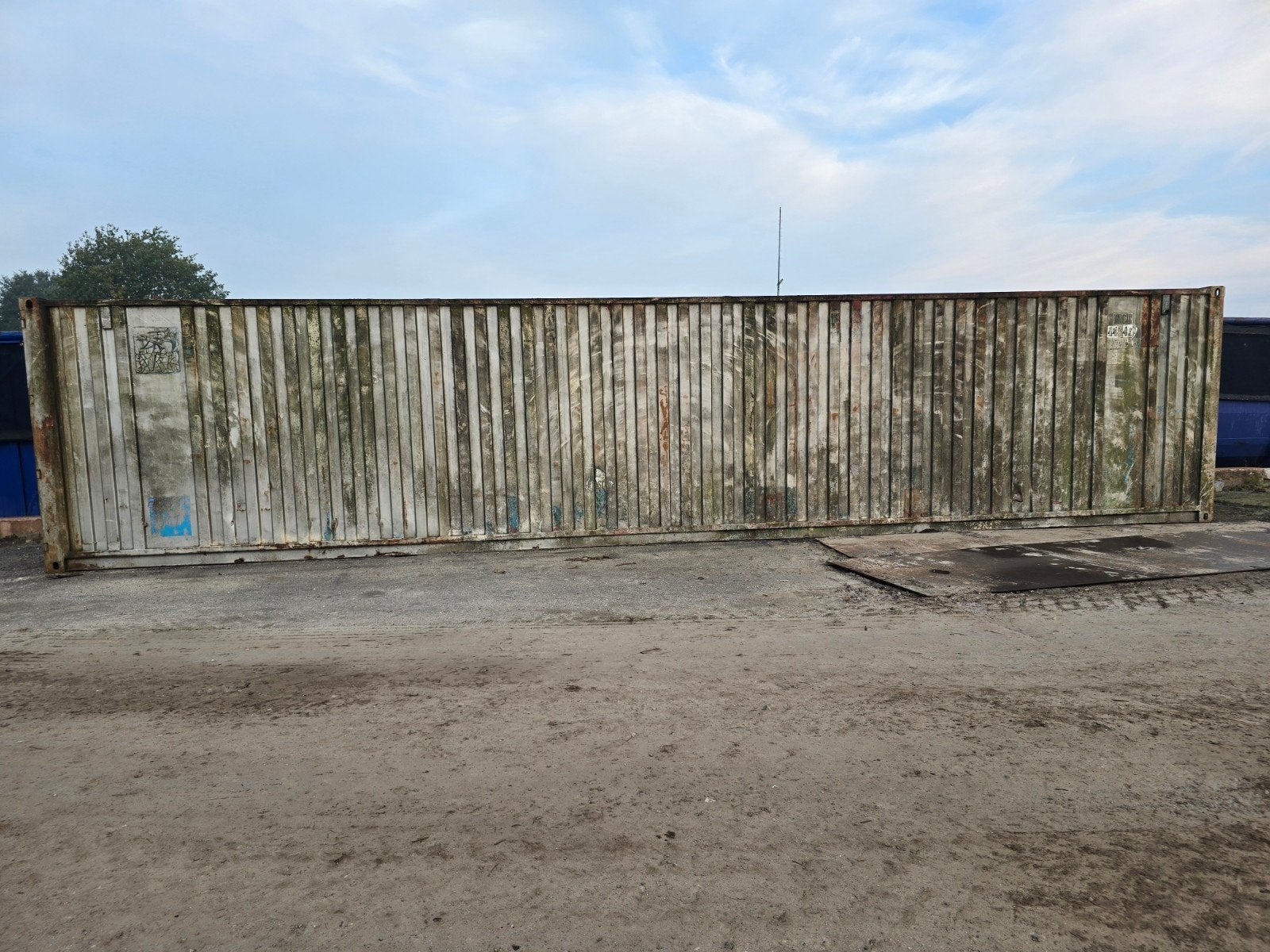 Zeecontainer 40 ft te koop, Ophalen
