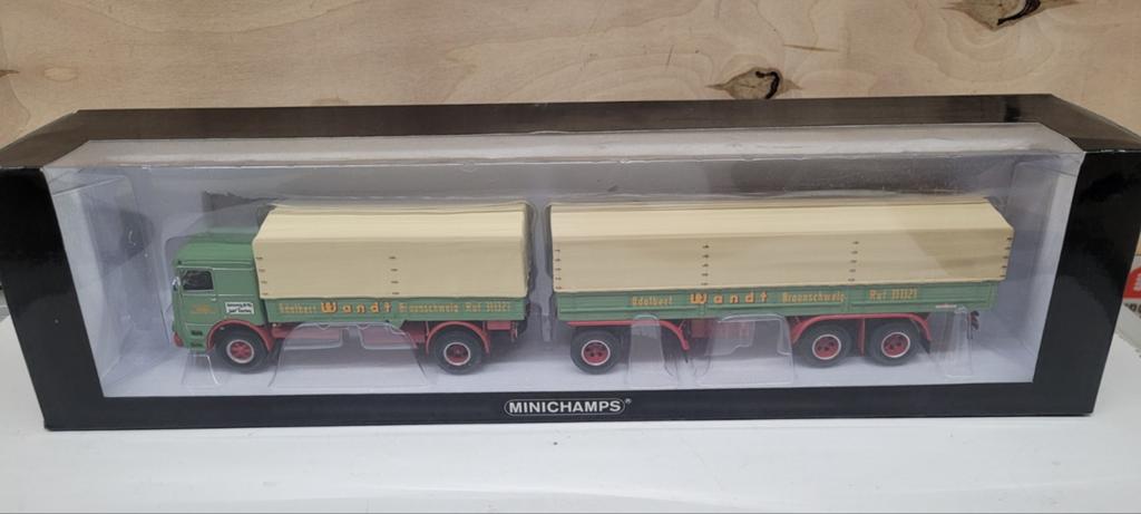Minichamps Büssing LU11/16 Wandt Braunschweig, Hobby en Vrije tijd, Modelauto's | 1:43, Ophalen of Verzenden, Zo goed als nieuw