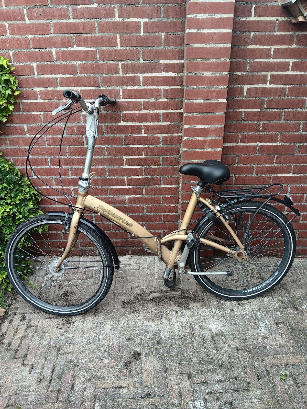 vouwfiets Batavus Nova Versa met versnellingen, Ophalen, 20 inch of meer, Gebruikt, Versnellingen