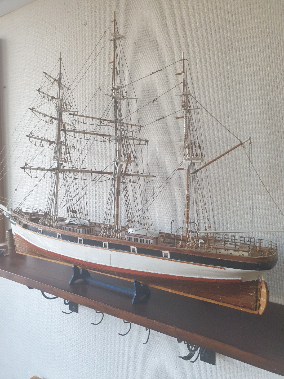 Modelschip 'Belem' (1896), Hobby en Vrije tijd, Modelbouw | Boten en Schepen, Ophalen