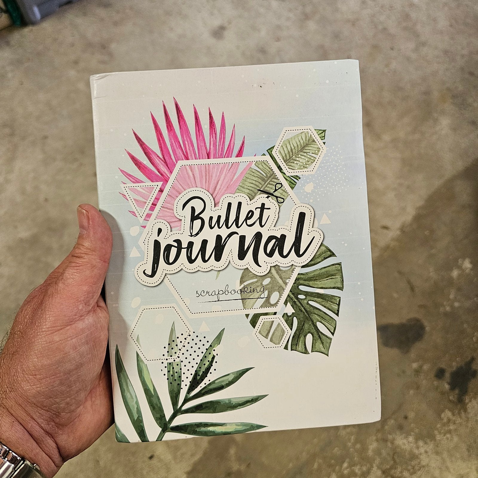 Bullet Journal Scrapbooking Tropisch Design, Hobby en Vrije tijd, Scrapbooking, Ophalen of Verzenden, Nieuw, Album of Boek, Overige merken