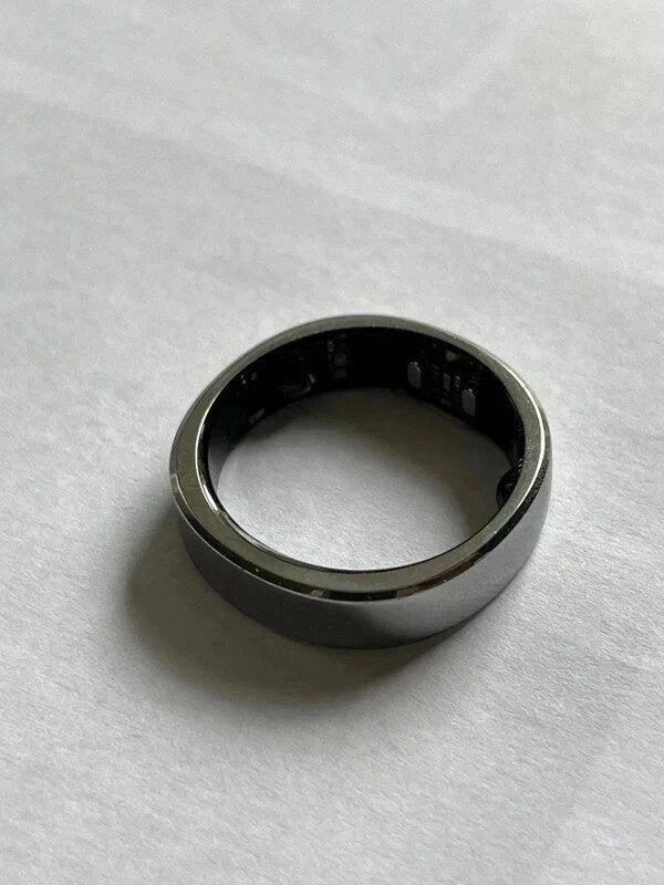 RingConn Gen 3 smart ring 2026 – Future Silver, maat 14, IOS, Ophalen of Verzenden, Zo goed als nieuw, Waterdicht