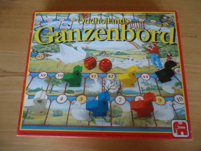Ganzenbord, Vijf spelers of meer, Ophalen of Verzenden, Zo goed als nieuw