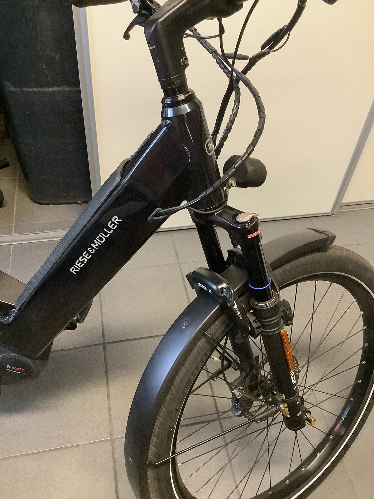 Te koop riese muller homage in topstaat, Zo goed als nieuw, 51 tot 55 cm, 50 km per accu of meer, Ophalen