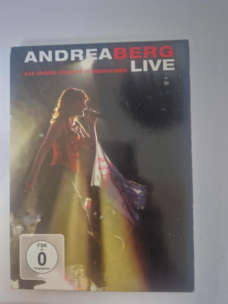 Andrea Berg Live - Das Grosse Konzert in Oberhausen DVD, Alle leeftijden, Ophalen of Verzenden, Zo goed als nieuw
