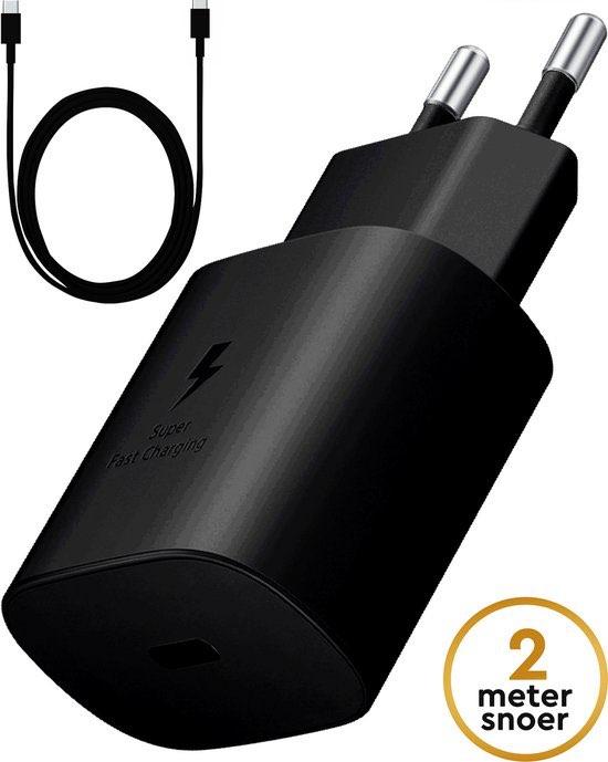 45W snellader - USB C Snellader - 2 meter oplader draad, Verzenden, Nieuw, Apple iPhone