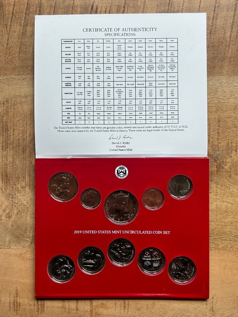 2019 USA mint set, Ophalen of Verzenden, Noord-Amerika