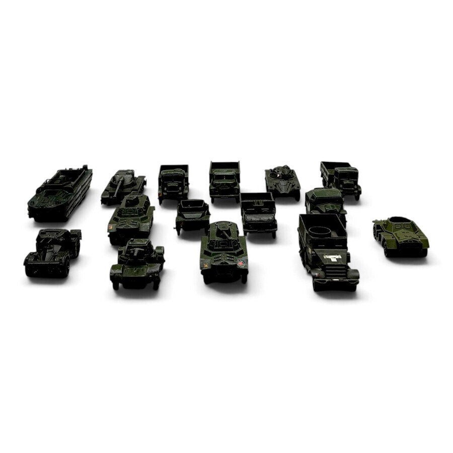 Lot militaire Dinky Toys (15x), Ophalen of Verzenden