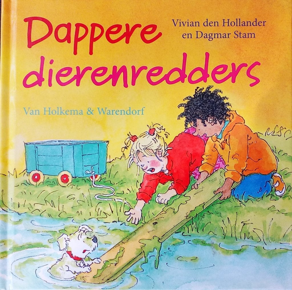 Boek - Dappere dierenredders - Nieuw, Non-fictie, Nieuw, Vivian den Hollander, Ophalen of Verzenden
