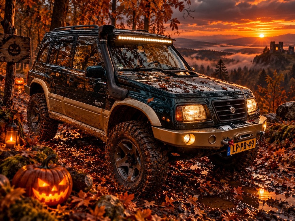 Suzuki Vitara 2.0 Villager V6 4WD 1995 UNIEK! VERHOOGD TREKH, Auto's, 1875 kg, 1998 cc, Zwart, Origineel Nederlands