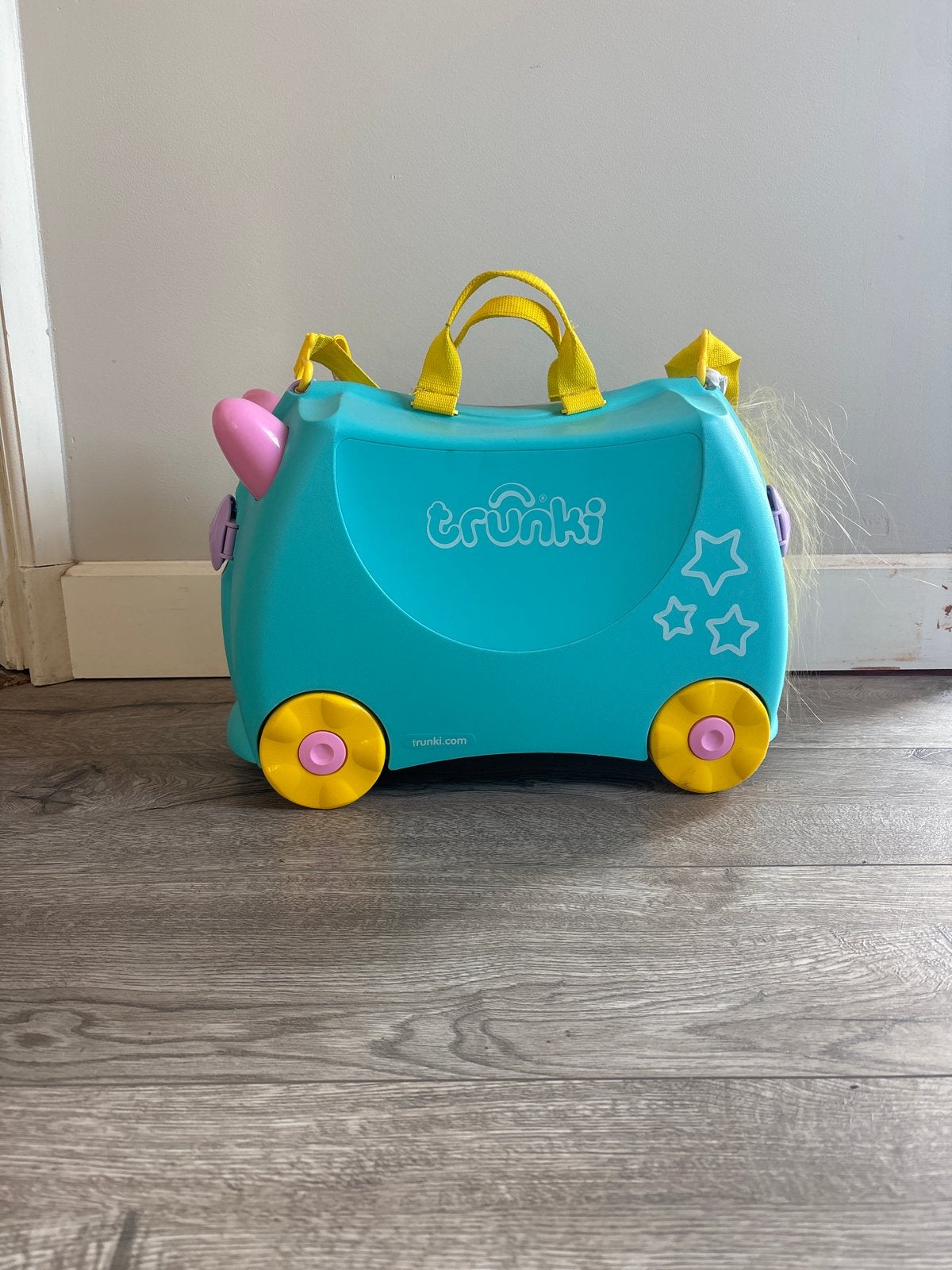 Trunki Eenhoorn en Trunki dinosaurus, Ophalen, Gebruikt